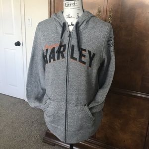 NWT Harley Davidson zip up jacket